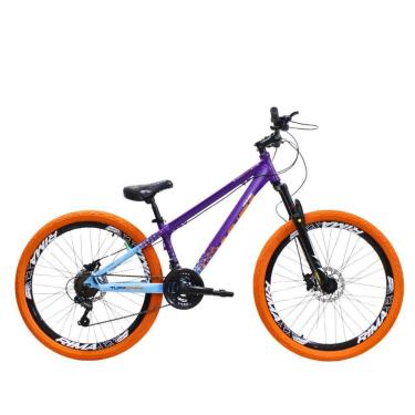 Imagem de Bicicleta Aro 26 Viking Tuff x44 Alumínio 21 Vel Câmbio Shimano Freio a Disco Hidráulico-Unissex