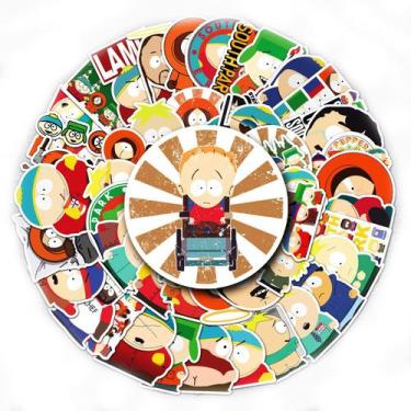 Imagem de Adesivos de vinil impermeável Souths Parks, anime, 50 unidades/lote - 