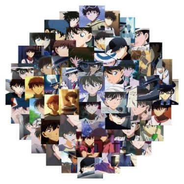 Imagem de Adesivos Detectives Conans Kaitous Kiddos, 99 unidades à prova d'água 