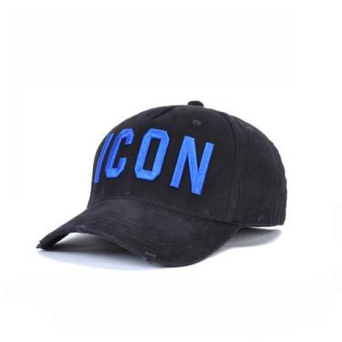 Imagem de Boné de beisebol ICONS bordado para homens e mulheres - yiweisai