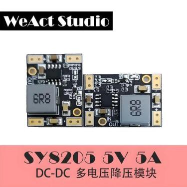 Imagem de Módulo Redutor De Alta Corrente 3.3V 5V 9V 12V WeAct SY8205 Para Acion