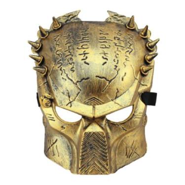 Imagem de Máscara de cosplay Predators Skeleton Plastic Overhead para adultos - 