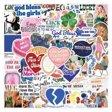 Imagem de Adesivos Megans Moroneys, vinil impermeável, anime, 55 unidades - yiwe