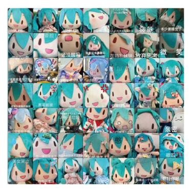 Imagem de Adesivos Hatsune Miku, vinil impermeável, anime, 60 unidades - yiweisa