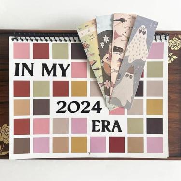 Imagem de Arte de parede do Calendar Eras Tour 2024 com marcadores para fãs de m