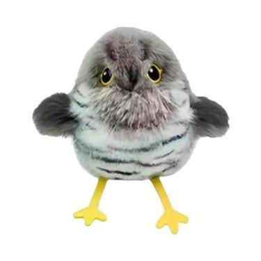 Imagem de Brinquedo Interativo De Pelúcia Macia USB Recarregável Com Pássaro Que