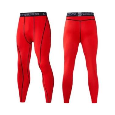 Imagem de Calças Leggings De Compressão Para Corrida Masculina, Calças Esportiva