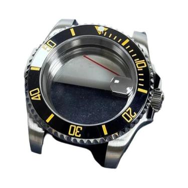Imagem de Caixa De Relógio De Mergulho À Prova d'Água De 40mm Com Bezel Preto, V
