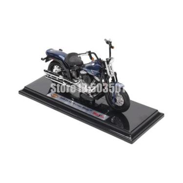 Imagem de Modelo De Carro De Brinquedo Harley-Davidson 2022 Road King Fat Bob 11