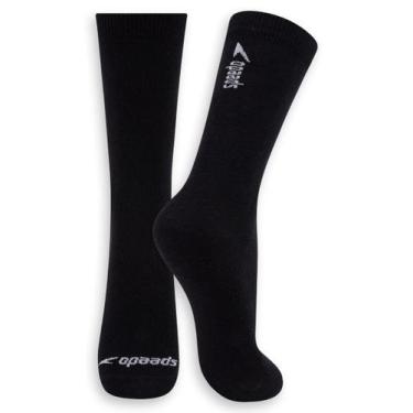 Imagem de Meia Esportiva Cano Longo Speedo 8026, Preto, 39-44