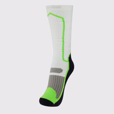 Imagem de Meia Lupo Sport Napoli Running Cano Longo Branca, 37-40