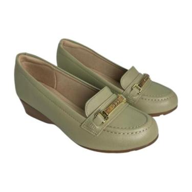 Imagem de Sapato Feminino Modare Napa Floather Nature, Verde, 37
