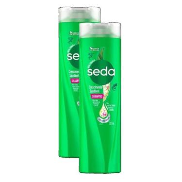 Imagem de kit 2 Shampoo Seda Crescimento Saudavel 325ML