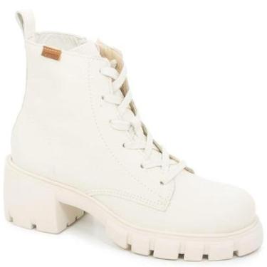 Imagem de Coturno Feminino Salto Tratorado Zíper Bottero 361101-Feminino