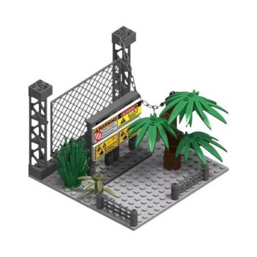 Imagem de Blocos De Montar DIY: Modelo De Torre De Observação De Base Militar Da