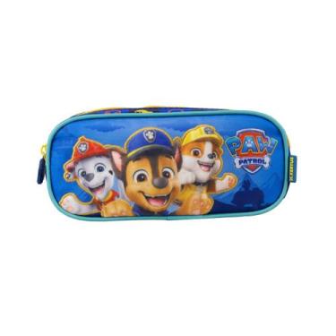 Imagem de Estojo Duplo Patrulha Canina Y - Xeryus Cor:Azul, Azul