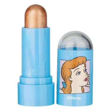 Imagem de Iluminador Stick Fenzza Disney Princesa Slipper Dis111 7g - Fenzza Mak