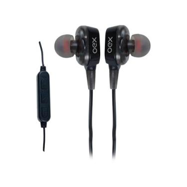 Imagem de Fone De Ouvido Bluetooth Oex Fn412 Quad Sport Preto, Preto