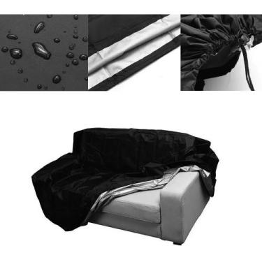 Imagem de Capa Impermeável Compatível c/ Poltrona 200x120x100 Preto - SPTS
