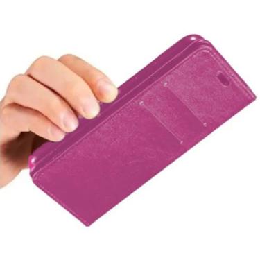 Imagem de Capa Capinha Carteira Para Celular Iphone 7/8 Plus - URM, Rosa
