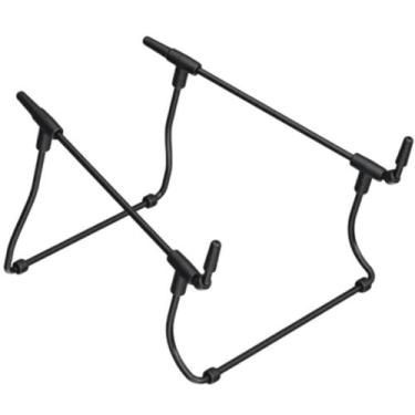 Imagem de Suporte Para Notebook Regulavel Metal Steel Preto Reliza