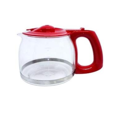 Imagem de Jarra Para Cafeteira Philco PH16 Inox Red 15 Cafezinhos Vermelha Origi