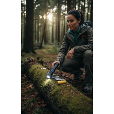 Imagem de Lanterna Tática LED Potente: Alcance 500m, Recarregável - Congratulati