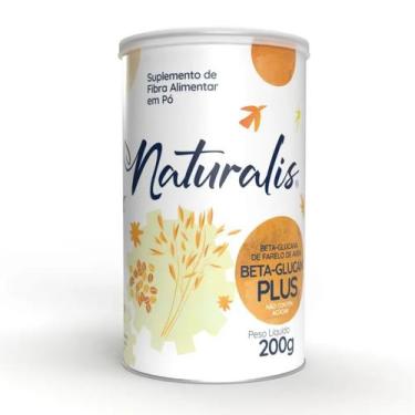Imagem de Beta-Glucan Plus de Farelo de Aveia - 200g Sabor Natural - Naturalis