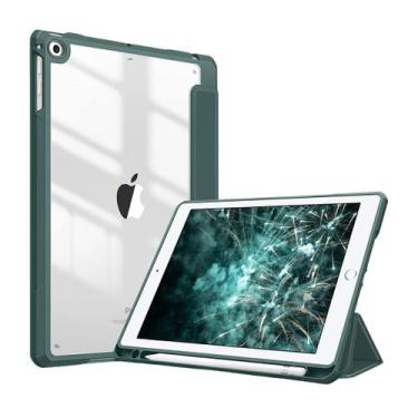 Imagem de Capa anti impacto c/ fundo acrílico para iPad 9,7 2013 - Genérica