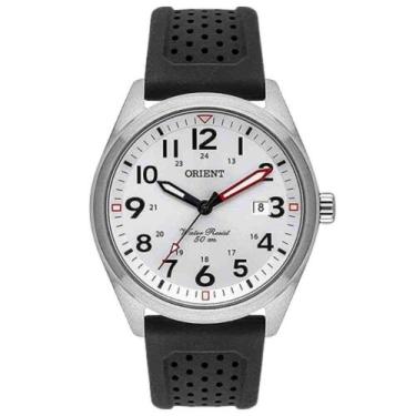 Imagem de Relógio Orient Sport Prata Preto Masculino MBSP1028 S2PX