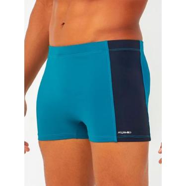 Imagem de Sunga Boxer Acquario 683.404 Masculina Com Bolso Interno FPS 50 Microf