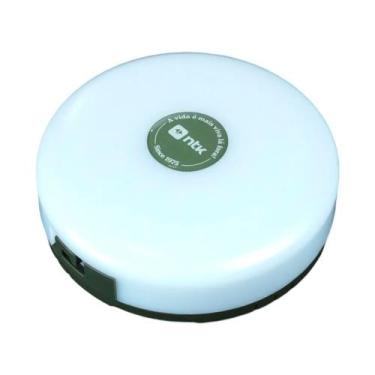 Imagem de Lanterna Recarregável Comet LED SMD Plástico ABS 10,8 x 3,7 cm Branco 