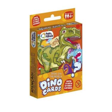 Imagem de Jogo da memoria dinocards - Pais & Filhos