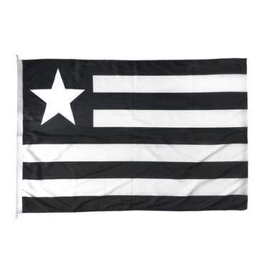 Imagem de Bandeira Oficial Botafogo 2,5 Panos (1,13x1,60m) Licenciada - JC Flâmu