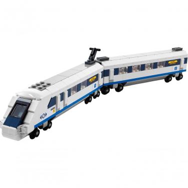Imagem de Brinquedo de Montar Trem de Alta Velocidade 40518 284 Peças 2 Vagões Creator Lego