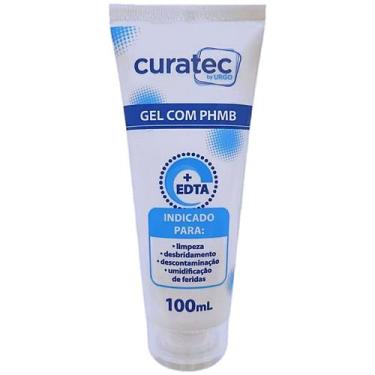 Imagem de Gel de Limpeza de Feridas com PHMB Curatec 100ml