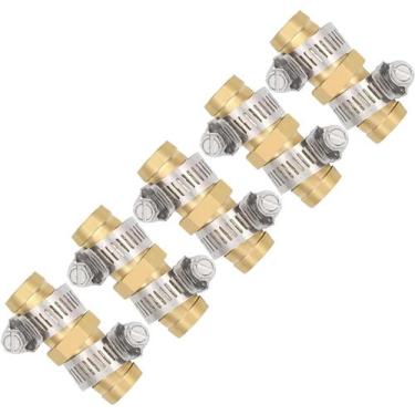 Imagem de Conectores de reparo para mangueira de jardim cozyou 5/8 polegada em l