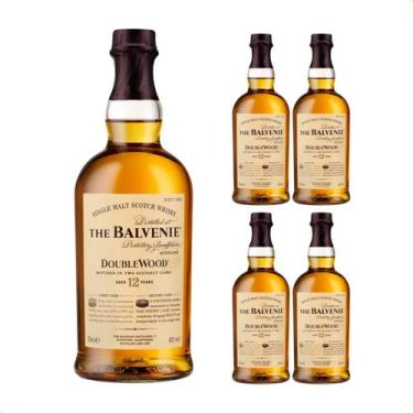 Imagem de Kit com 4 Whisky The Balvenie Doublewood Single Malt 12 anos