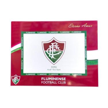 Imagem de Porta Retrato 1 Foto 10x15cm Metal - Fluminense - Minas de Presentes