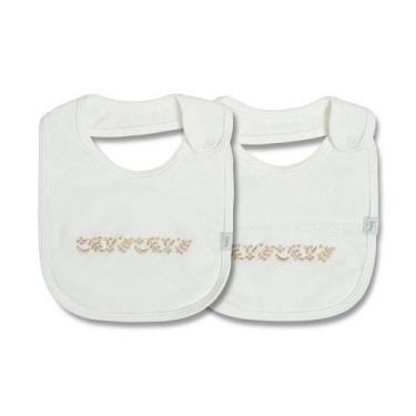 Imagem de Kit Com 2 Babadores Hug Sublime Bege, Único, Creme