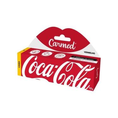 Imagem de Hidratante Labial Carmed Coca Cola Vermelho 10g