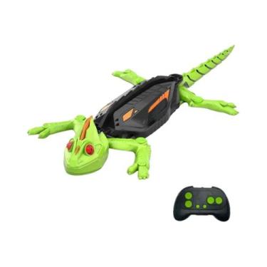Imagem de Lagarto Gecko Elétrico De Controle Remoto Para Escalar Paredes, Brinqu