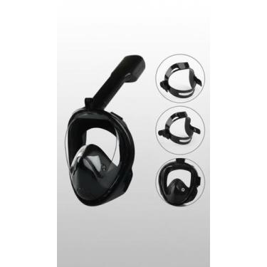 Imagem de Máscara Snorkel Rosto Inteiro p/ Câmera L/XL - Congratulations Store