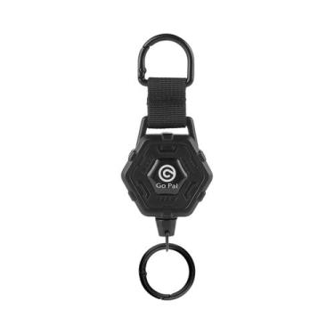 Imagem de Suporte Retrátil Para Crachá Com Chaveiro Magnético, Fivela De Liga De