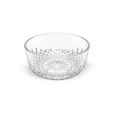 Imagem de Tigela de Sobremesa de Vidro Transparente Casual 250ml 1 Peça - Class 