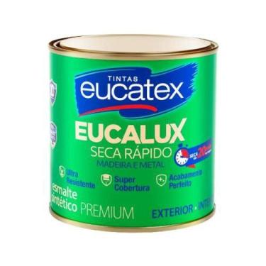 Imagem de Tinta Esmalte Eucalux Ouro 225ML Alto Brilho Dourado Eucatex