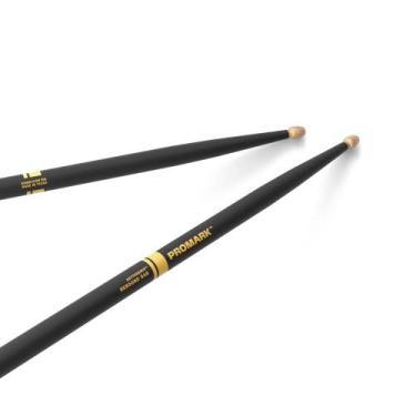 Imagem de Baqueta 5AB Ponta Madeira (Par) ProMark ActiveGrip R5BAG - Pro-mark