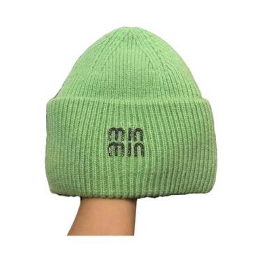 Imagem de Gorro De Malha Quente E Aconchegante Estilo Coreano Com Borda Dupla Gr