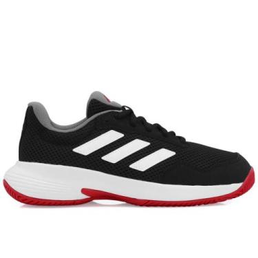 Imagem de Tênis Adidas Game Spec 2 Preto Branco e Vermelho, 47