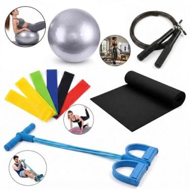 Imagem de Kit Treino Completo BARI Exercícios e Fortalecimento
